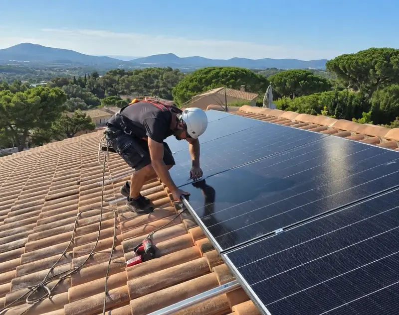 Installateur panneaux solaires Trans-en-Provence — pose photovoltaïque sur toiture