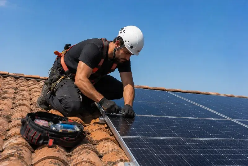 Maintenance et monitoring de panneaux solaires à Trans-en-Provence
