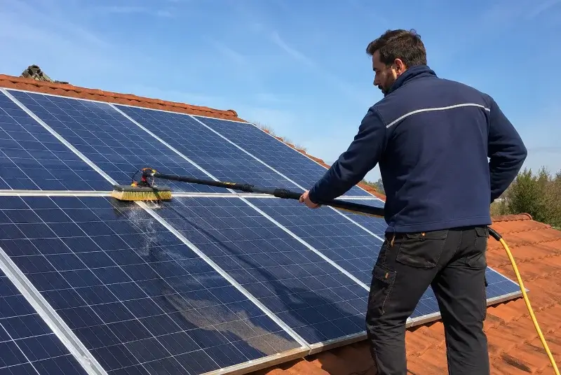 Nettoyage et entretien de panneaux solaires à Trans-en-Provence